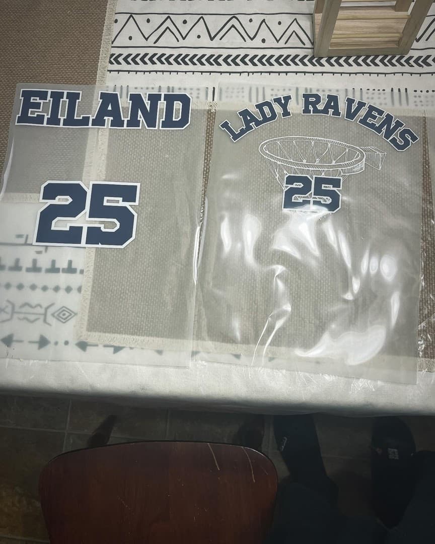 Lady Ravens DTF Transfers
